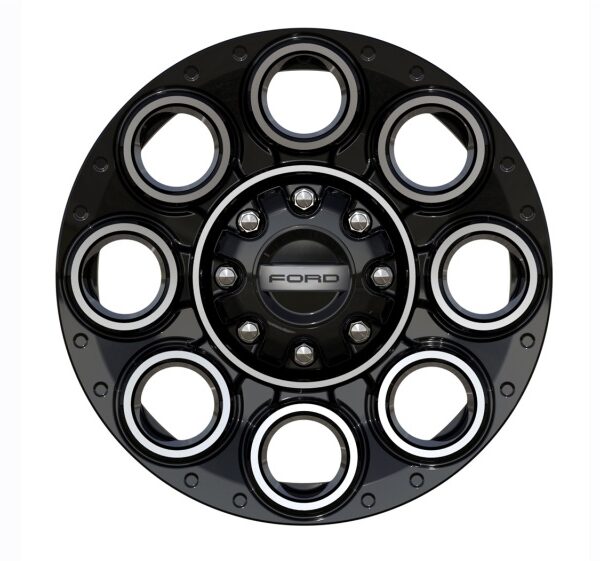 Ford Racing 05-22 Super Duty 20in Black w/Machined Face Wheel Kit