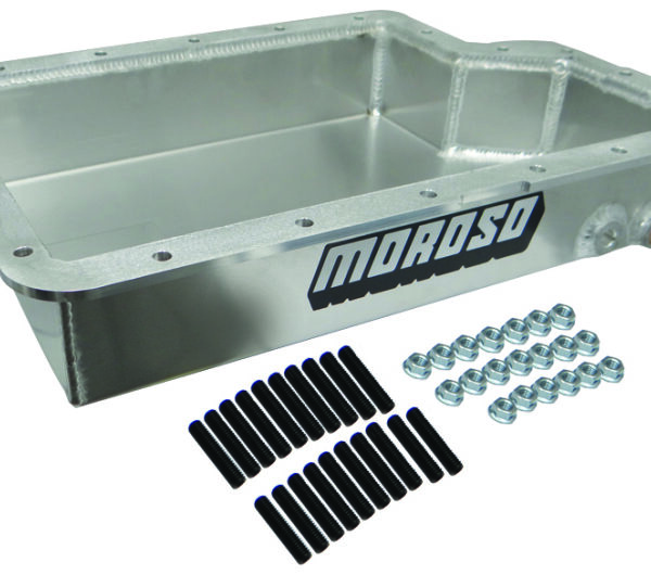Moroso Ford E40D/4R100 Transmission Pan - 3.642in