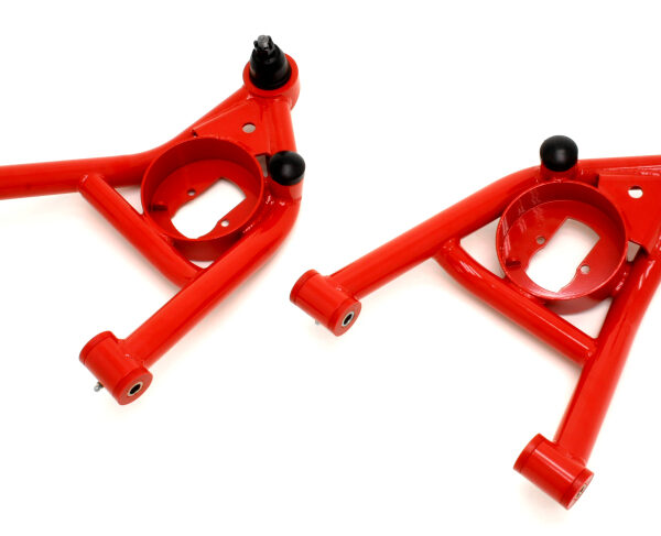 BMR 64-72 A-Body Non-Adj. Lower A-Arms (Polyurethane) - Red