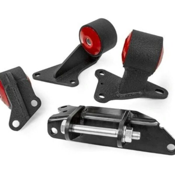 Innovative 86-89 Accord B-Series Black Steel Mounts 85A Bushings