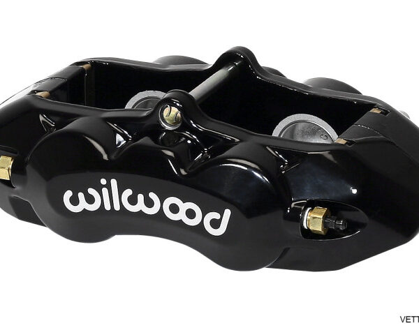 Wilwood Caliper-D8-4 Rear Black 1.38in Pistons 1.25in Disc