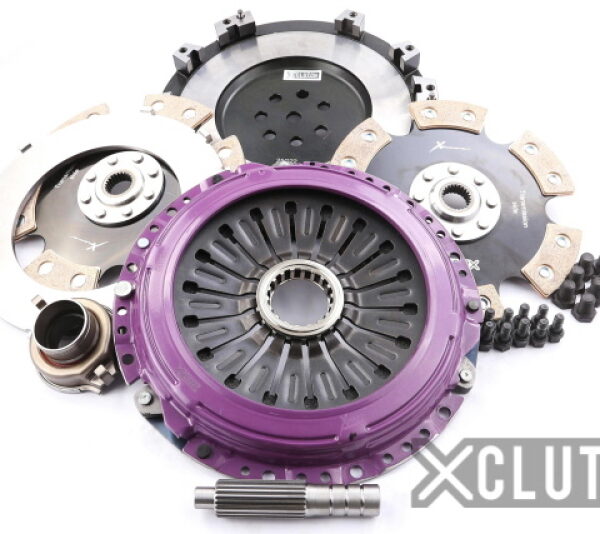 XClutch 1997 Mitsubishi Lancer EVO IV 2.0L 9in Twin Solid Ceramic Clutch Kit