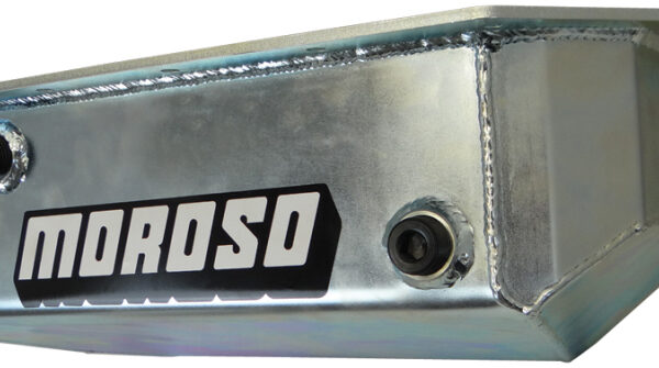 Moroso Acura/Honda K Series (Notched) Road Race Baffled Wet Sump Extra Capacity 5.5in Steel Oil Pan