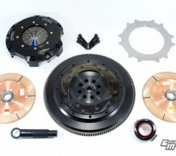 Clutch Masters 17-18 Honda Civic 1.5L Turbo (EX/Si) Race Twin-Disc Clutch Kit w/Alum Flywheel