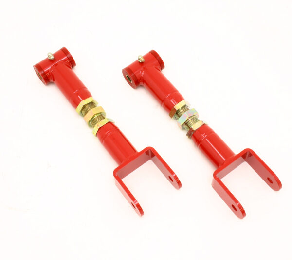 BMR 91-96 B-Body Upper Control Arms On-Car Adj. Extended Length (Polyurethane) - Red