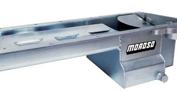 Moroso Dart LS Next Swap (w/Aluminum Spacers) Wet Sump 7qt 6in Road Race Baffled Steel Oil Pan