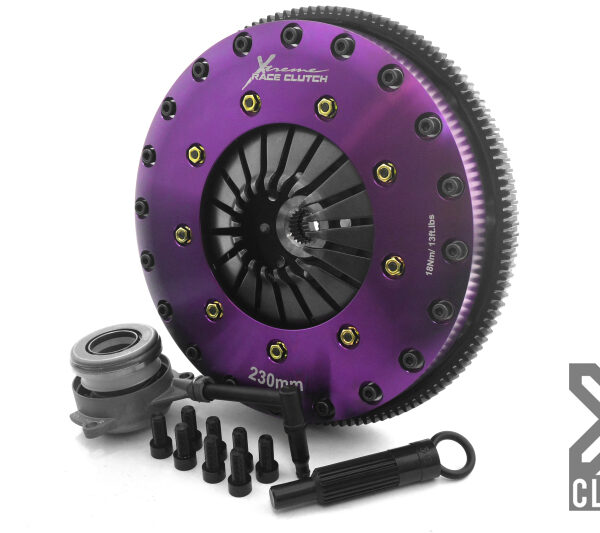 XClutch 08-09 Audi A3 Sportback 2.0L 9in Twin Solid Ceramic Clutch Kit