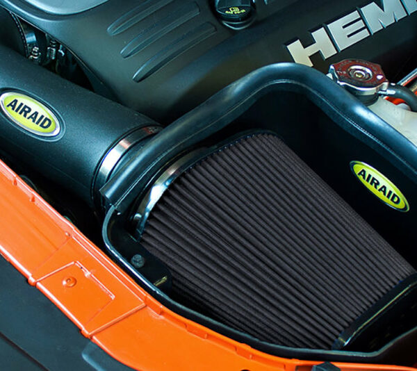 Airaid 11-14 Dodge Charger/Challenger MXP Intake System w/ Tube (Dry / Black Media)