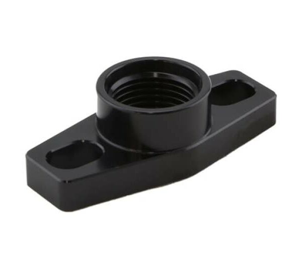 Turbosmart Billet Turbo Drain Adapter w/ Silicon O-Ring 38-44mm Slotted Hole (Universal Fit)
