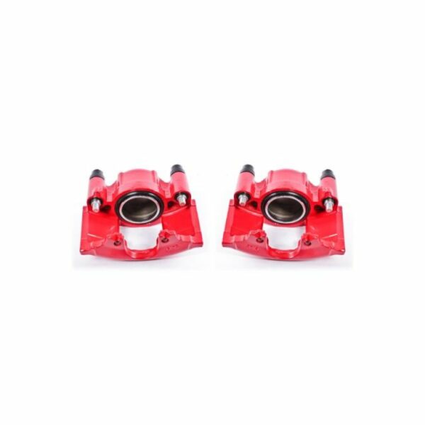 Power Stop 90-93 Cadillac Commercial Chassis Front Red Calipers w/o Brackets - Pair
