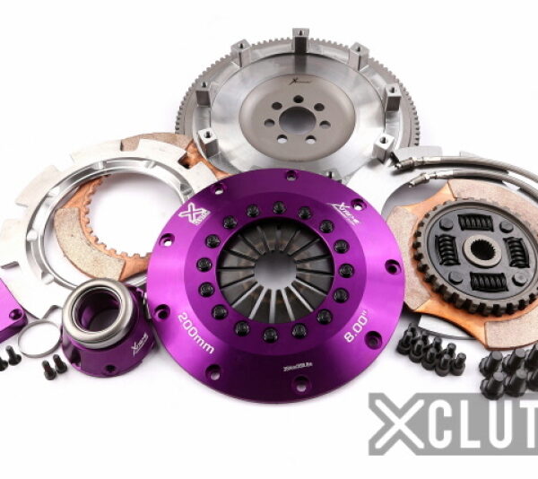 XClutch 07-17 Mitsubishi Lancer EVO X 2.0L 8in Twin Sprung Ceramic Clutch Kit