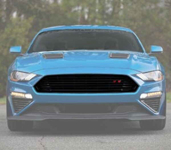 Roush 2018+ Ford Mustang Black Upper Grille Kit
