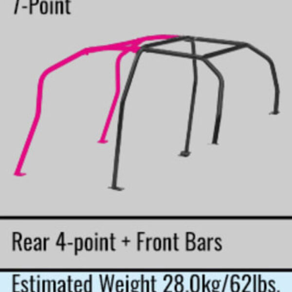 Cusco GC8 Steel 4 Passenger 7P Roll Cage 40 Safety21 (S/O / No Cancel)