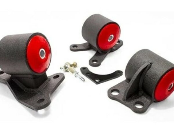 Innovative 94-01 Integra B-Series Black Steel Mounts 60A Bushings (Cable Conversion 2 Bolt)