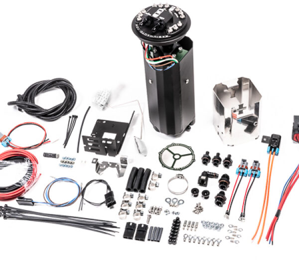 Radium Nissan R32 GT-R Fuel Hanger Surge Tank Walbro or AEM 50-1200 - Pumps Not Included