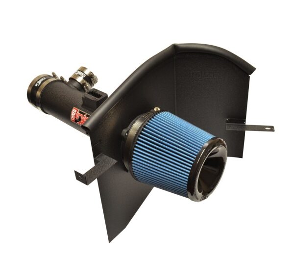 Injen 16-19 Nissan Titan 5.6L Wrinkle Black Power-Flow Air Intake System