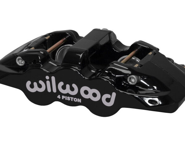 Wilwood Caliper-Aero4-L/H - Black 1.88/1.62in Pistons 1.25in Disc