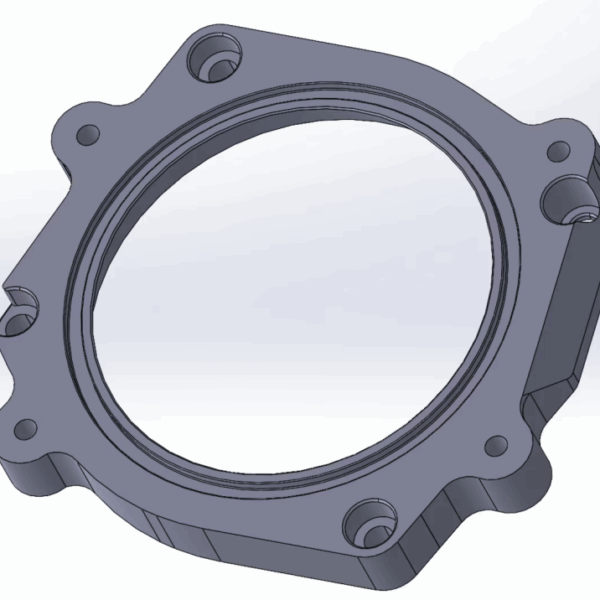 VMP Performance GT350 87mm Throttle Body Adapter Plate To Predator Supercharger