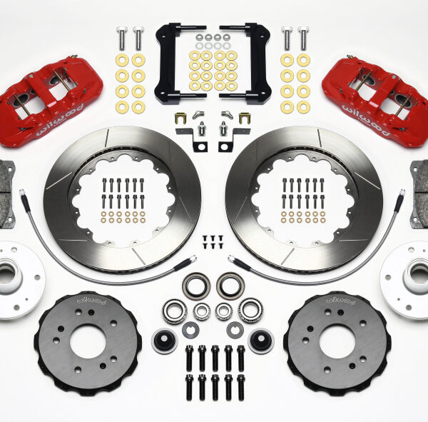 Wilwood AERO6 Front Truck Kit 14.25in Red 97-03 Ford F150