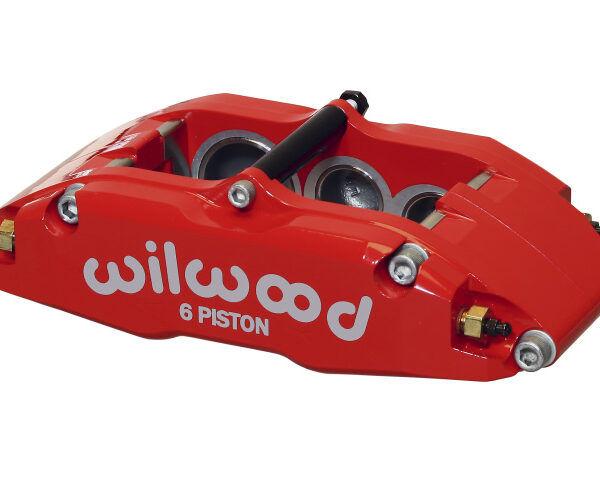 Wilwood Caliper-BNSL6-RH-Red 1.62/1.12/1.12in Pistons 1.10in Disc