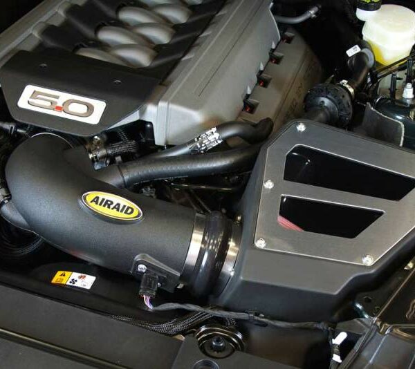 Airaid 2015 Ford Mustang 5.0L V8 Intake System (Oiled / Red Media)