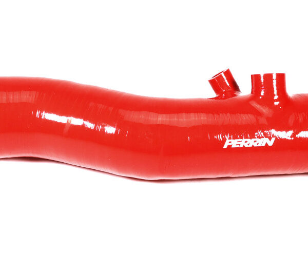 Perrin 2022+ Subaru WRX Red 3in Turbo Inlet Hose w/ Nozzle
