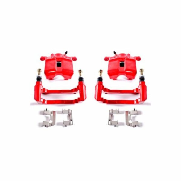 Power Stop 01-03 Acura CL Front Red Calipers w/Brackets - Pair