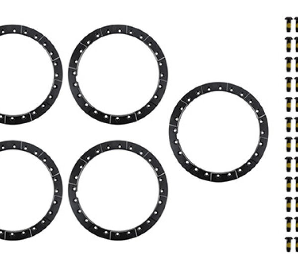 Ford Racing 2021+ Bronco Beadlock Trim Ring Kit - Gray