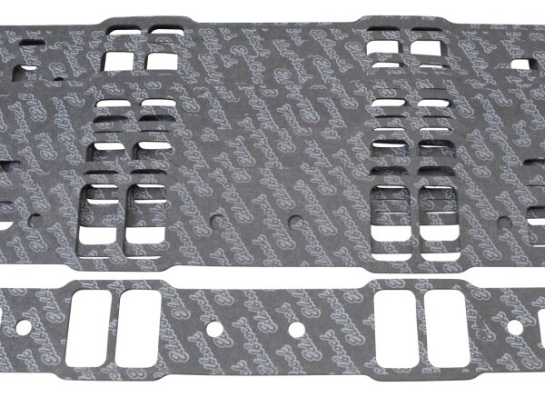 Edelbrock Gasket Kit Intake Manifold SBC Vortec Cylinder Head 060In Thick Package of 10