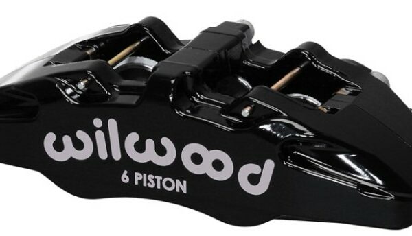 Wilwood Caliper-Forged Dynapro 6 5.25in Mount-R/H 1.62/1.38in/1.38in Pistons .81in Disc