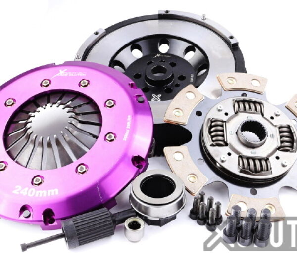 XClutch 2011 BMW 1 Series M Base 3.0L Stage 2R Extra HD Sprung Ceramic Clutch(6 Bolt/PB in Flywheel)