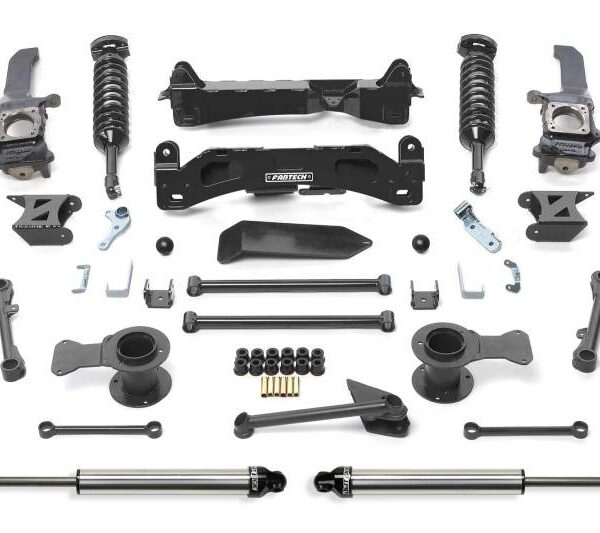 Fabtech 2015-21 Toyota 4Runner 4WD 6in Perf Sys w/Dl 2.5C/O & 2.25