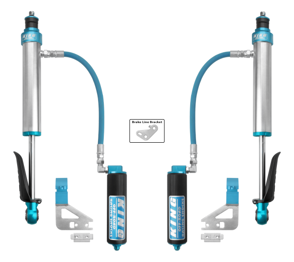 King Shocks 2022+ Toyota Tundra 2.5 Dia. Rear Remote Reservoir Shock (Pair)