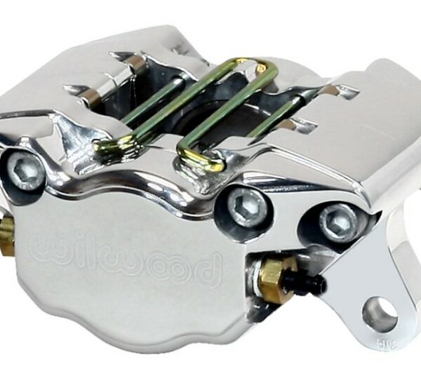 Wilwood Caliper-Polished Dynapro Single 3.75in Mount 1.75in Pistons .19in Disc Long Piston
