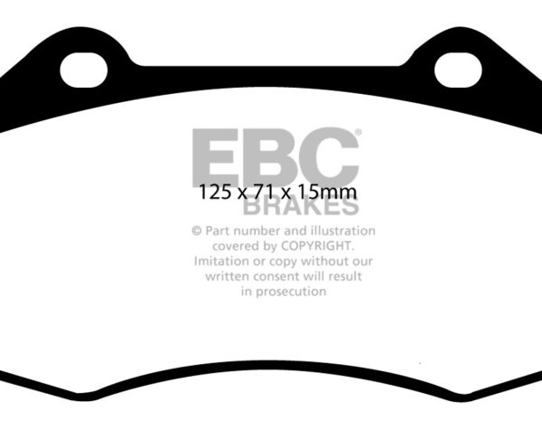 EBC 08-10 Chevrolet Cobalt SS Bluestuff Front Brake Pads