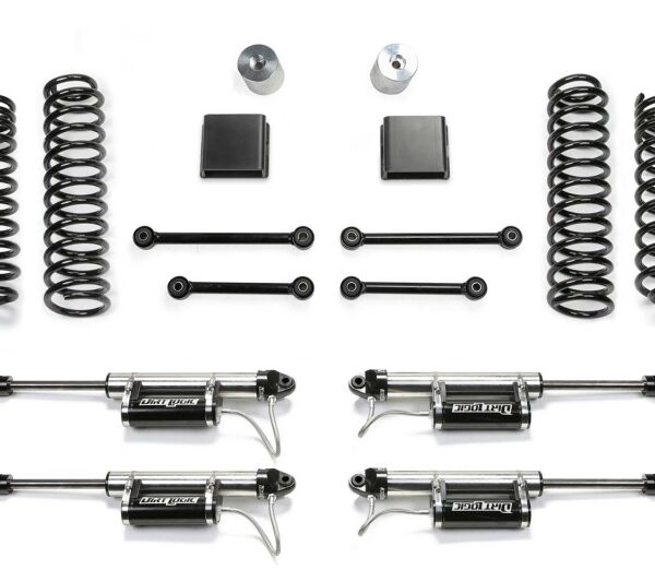 Fabtech 20-21 Jeep JT 4WD Gas 3in Sport Ii System w/Dl Resi