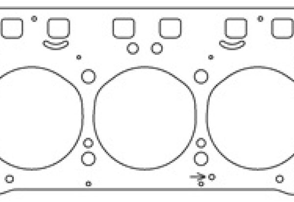Cometic Buick 3800 Series II/III V6 .098in MLS Cylinder Head Gasket - 3.840in Bore - RHS