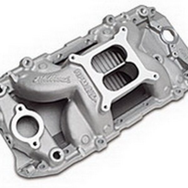 Edelbrock Polished B/B Chevy O-Port RPM Air-Gap Manifold