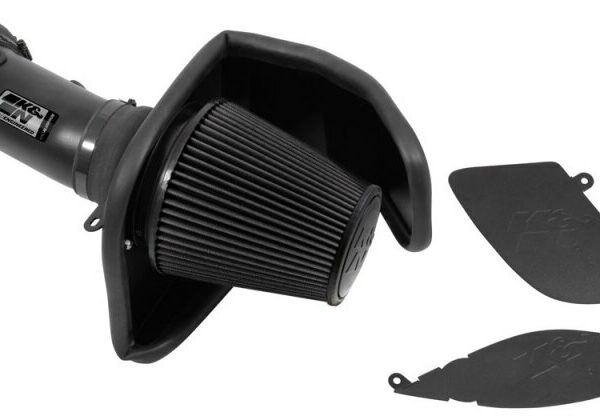 K&N 17-23 Dodge Charger/Challenger Hellcat SC 6.2L V8 DRYFLOW Performance Air Intake System