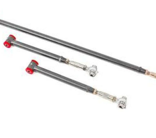 BMR 82-02 3rd Gen F-Body On-Car Adj. Rear Suspension Kit Poly/Rod End - Black Hammertone
