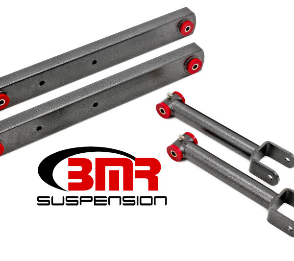 BMR 64-67 A-Body Non-Adj. Rear Suspension Kit - Black Hammertone