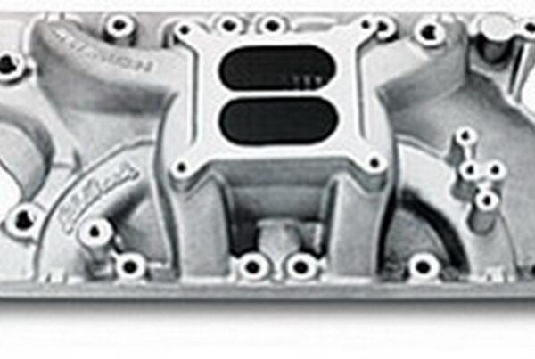Edelbrock Perf RPM 351-W Polished Mani