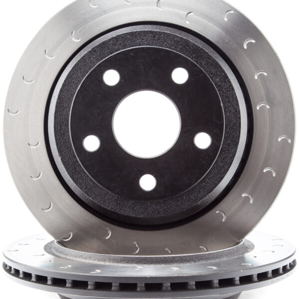 Alcon 2018+ Jeep Wrangler JL Rear Left Slotted Rotor - Single