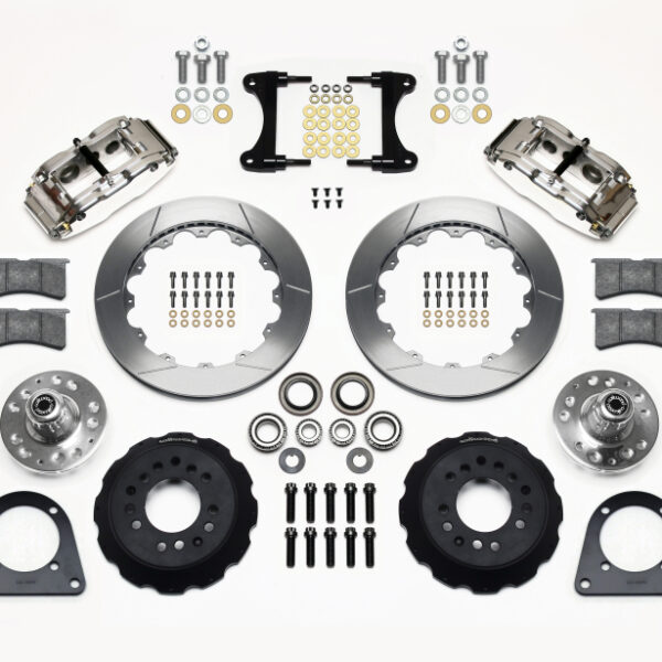 Wilwood Narrow Superlite 6R Front Hub Kit 12.88in Polished TCI-IFS 71-78 (Pinto Based)