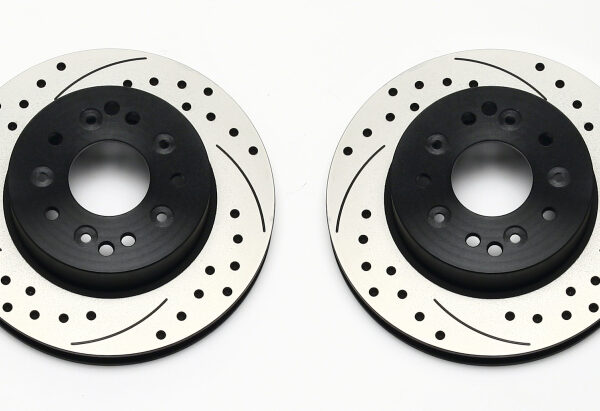 Wilwood Rotor Kit Rear-Drilled 65-82 Corvette C2/C3 (1Pc Rotors)