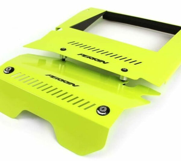 Perrin 15-16 Subaru WRX Engine Cover Kit - Neon Yellow
