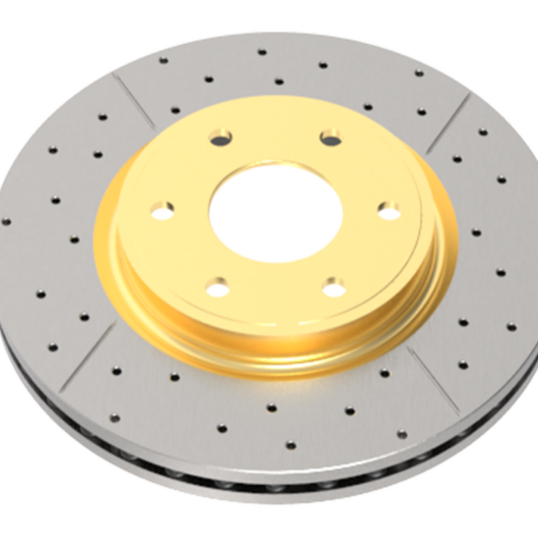 DBA 12-16 Audi A4 Front Drilled & Slotted Street Series Rotor