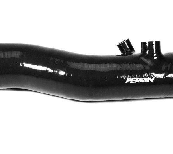 Perrin 2022+ Subaru WRX Black 3in Turbo Inlet Hose w/ Nozzle