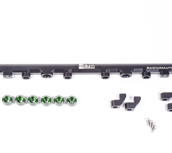 Radium Engineering 92-02 Toyote Supra 2JZ-GTE Top Feed Fuel Rail Kit