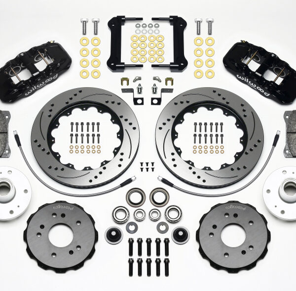 Wilwood AERO6 Front Truck Kit 14.25in Drilled 97-03 Ford F150